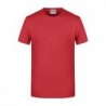 Men's Basic-T T-shirt organic męski basic 8008 - carmine-red-melange