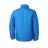 Men's Padded Light Weight Jacket Lekka kurtka ocieplona męska JN1035 - aqua/lime-green