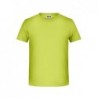 Boys' Basic-T T-shirt organic chłopięcy 8008B - acid-yellow
