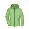 Ladies' Rain Jacket Kurtka przeciwdeszczowa damska JN1117 - spring-green/navy