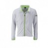 Men's Sports Softshell Jacket Sportowa kurtka typu Softshell męska JN1126 - white/bright-green