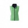 Ladies' Promo Softshell Vest Bezrękawnik typu Softshell promo damski JN1127 - green/navy