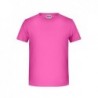 Boys' Basic-T T-shirt organic chłopięcy 8008B - pink