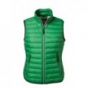 Ladies' Down Vest Klasyczny bezrękawnik puchowy damski JN1137 - fern-green/silver