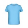 Boys' Basic-T T-shirt organic chłopięcy 8008B - sky-blue