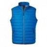 Men's Down Vest Klasyczny bezrękawnik puchowy męski JN1138 - cobalt/silver