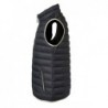 Men's Down Vest Klasyczny bezrękawnik puchowy męski JN1138 - graphite/silver