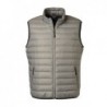 Men's Down Vest Klasyczny bezrękawnik puchowy męski JN1138 - silver-melange/graphite