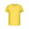 Boys' Basic-T T-shirt organic chłopięcy 8008B - yellow