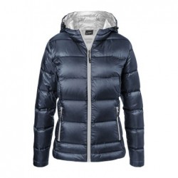 Ladies' Hooded Down Jacket