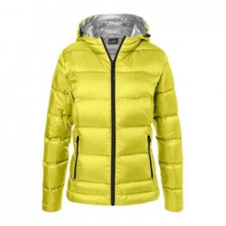 Ladies' Hooded Down Jacket