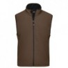 Men's Softshell Vest Bezrękawnik typu Softshell męski JN136 - brown