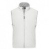 Men's Softshell Vest Bezrękawnik typu Softshell męski JN136 - off-white