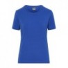 Ladies' BIO Stretch - T work - SOLID - T-shirt organic roboczy z elastanem damski JN1801 - royal