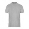 Men's BIO Stretch - T work - SOLID - T-shirt organic roboczy z elastanem męski JN1802 - grey-heather