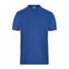 Men's BIO Stretch - T work - SOLID - T-shirt organic roboczy z elastanem męski JN1802 - royal