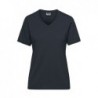 Ladies' BIO Workwear T-Shirt - SOLID - T-shirt organic roboczy damski JN1807 - carbon