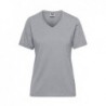 Ladies' BIO Workwear T-Shirt - SOLID - T-shirt organic roboczy damski JN1807 - grey-heather