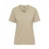 Ladies' BIO Workwear T-Shirt - SOLID - T-shirt organic roboczy damski JN1807 - stone