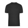 Men's BIO Workwear T-Shirt - SOLID - T-shirt organic roboczy męski JN1808 - black