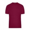 Men's BIO Workwear T-Shirt - SOLID - T-shirt organic roboczy męski JN1808 - wine