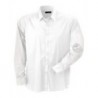 Men's Shirt Slim Fit Long Koszula Slim fit męska JN193 - white