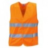 Safety Vest Junior Kamizelka bezpieczeństwa z odblaskami dziecięca JN200K - fluorescent-orange