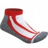 Sneaker Socks Skarpety sportowe stopki JN209 - red
