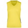 Ladies' Running Tank Koszulka do biegania damska JN315 - yellow/black