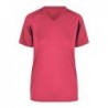 Ladies' Running-T T-shirt do biegania damski JN316 - berry/black