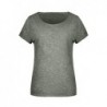 Ladies' Slub-T T-shirt damski  organic w stylu vintage 8015 - dusty-olive
