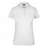 Ladies' Elastic Piqué Polo koszulka polo piqué z elastanem damska JN356 - white