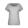 Ladies' Slub-T T-shirt damski  organic w stylu vintage 8015 - light-grey