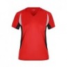Ladies' Running-T T-shirt do biegania damski JN390 - red/black