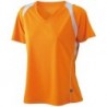 Ladies' Running-T T-shirt do biegania damski JN396 - orange/white