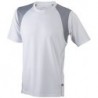 Running-T Junior T-shirt do biegania dziecięcy JN397K - white/silver