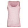 Ladies' Slub-Top Damski top w stylu vintage 8017 - soft-pink