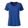 Ladies' Sports T-Shirt T-shirt sportowy damski JN495 - blue-melange/navy